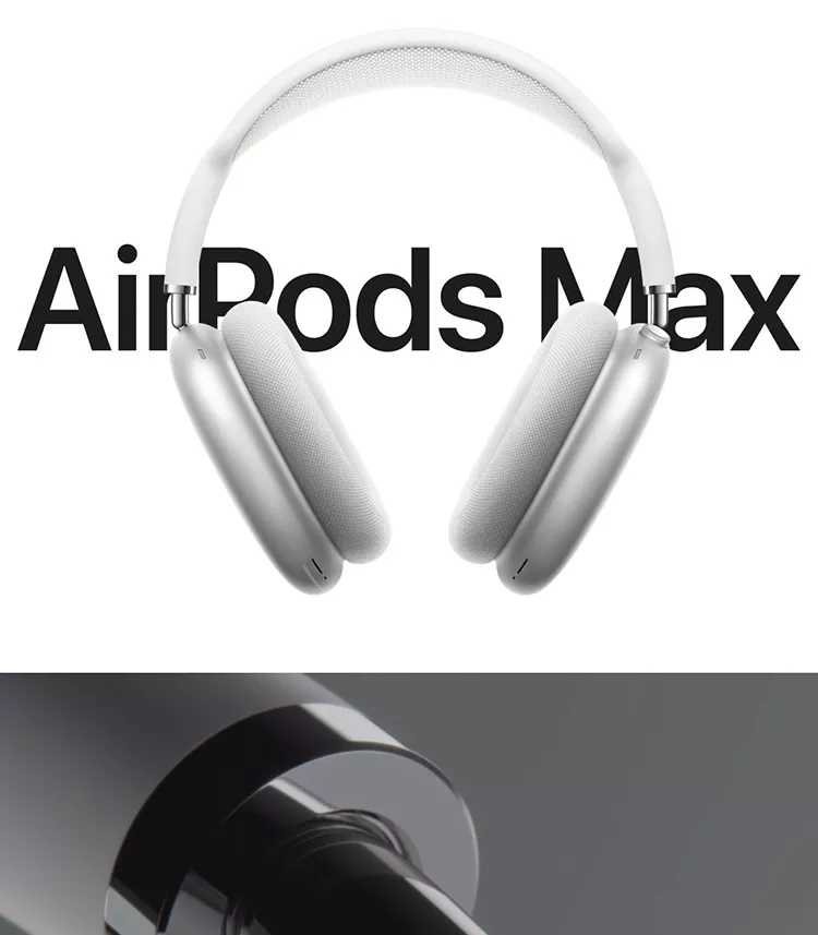 苹果AirPods Max头戴式降噪耳机天蓝色苹果AirPods Max头戴式降噪耳机