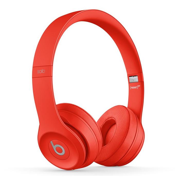 Beats Solo 3.0 Wireless蓝牙无线版头戴式耳机红色Beats Solo 3.0